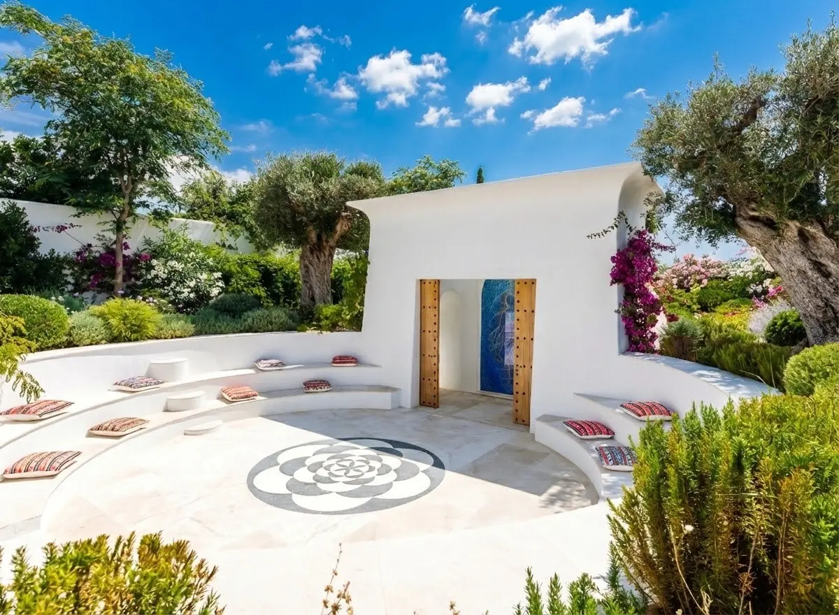 Open-air community area